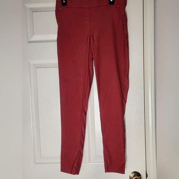 Jones New York Signature M Rust Full Length Women's Pants - Picture 1 of 7
